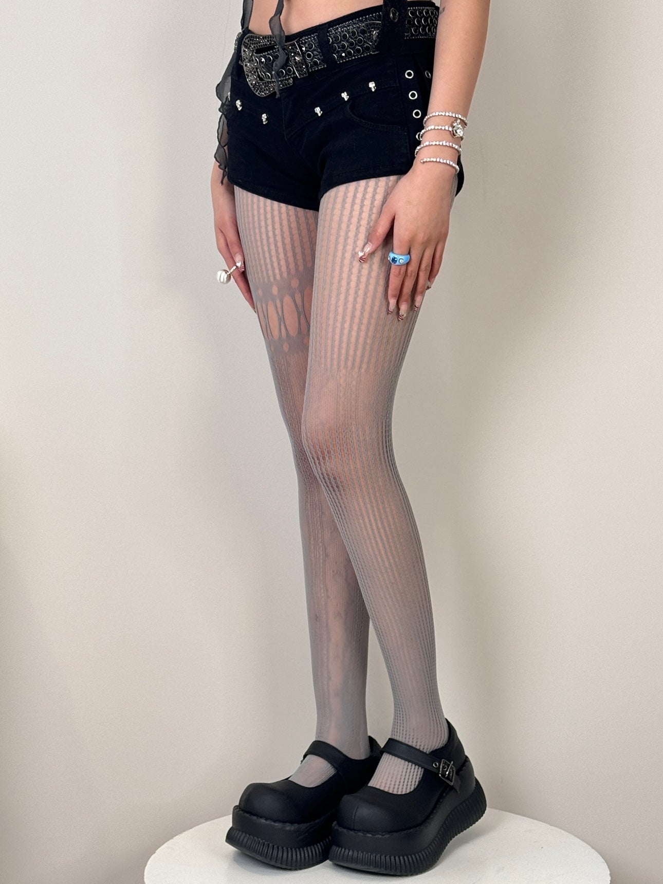 Asymmetric-Lace-Blue-Fishnet-Tights