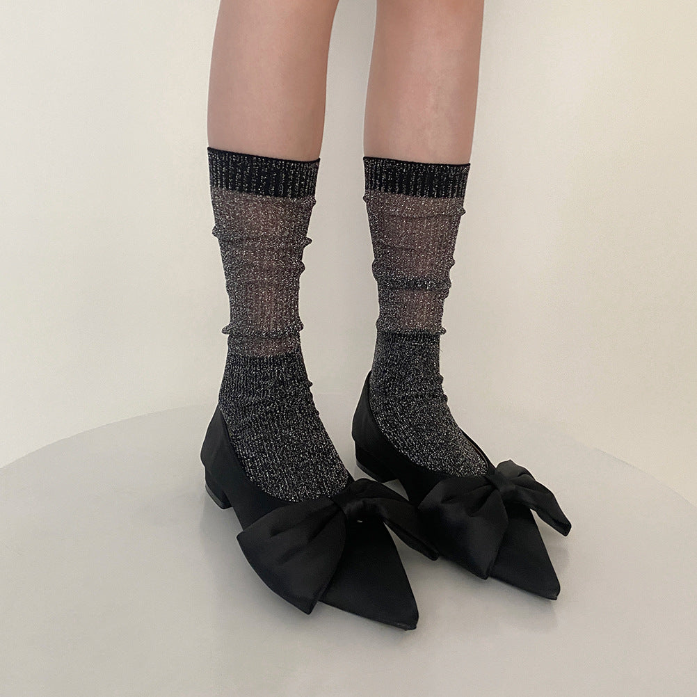 Sparkling 2-in-1 Convertible Socks