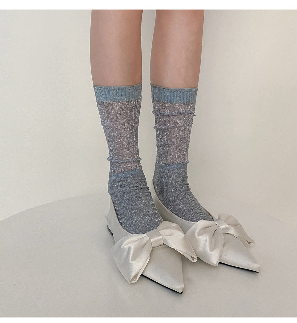 Sparkling 2-in-1 Convertible Socks