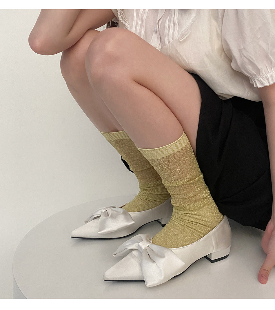 Sparkling 2-in-1 Convertible Socks