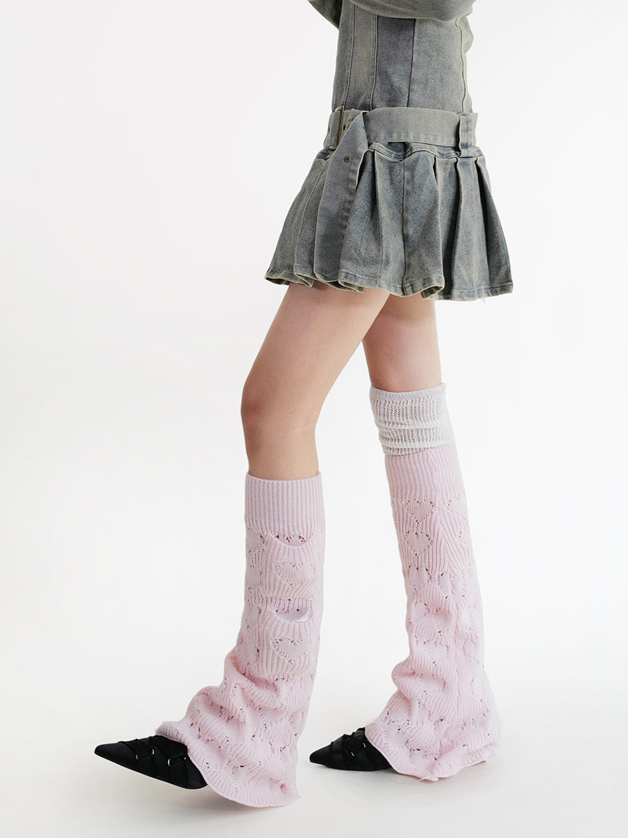 Heart-Lace-Pink-Leg-Warmer