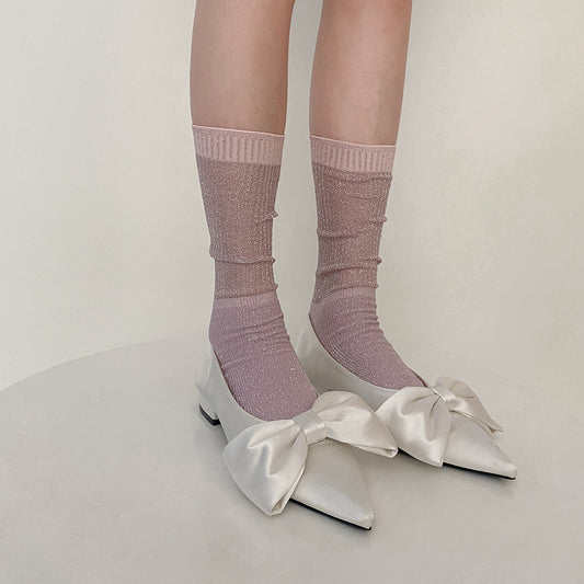 Sparkling 2-in-1 Convertible Socks