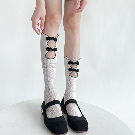 Pipakou Mesh Crew Socks