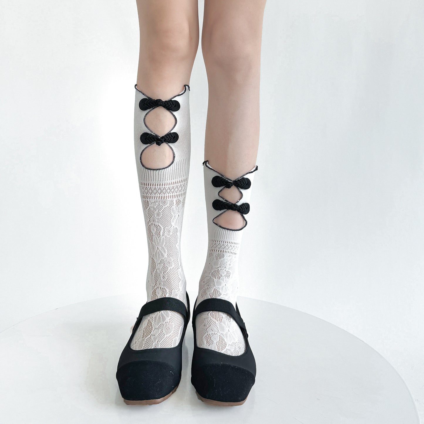 Pipakou Mesh Crew Socks