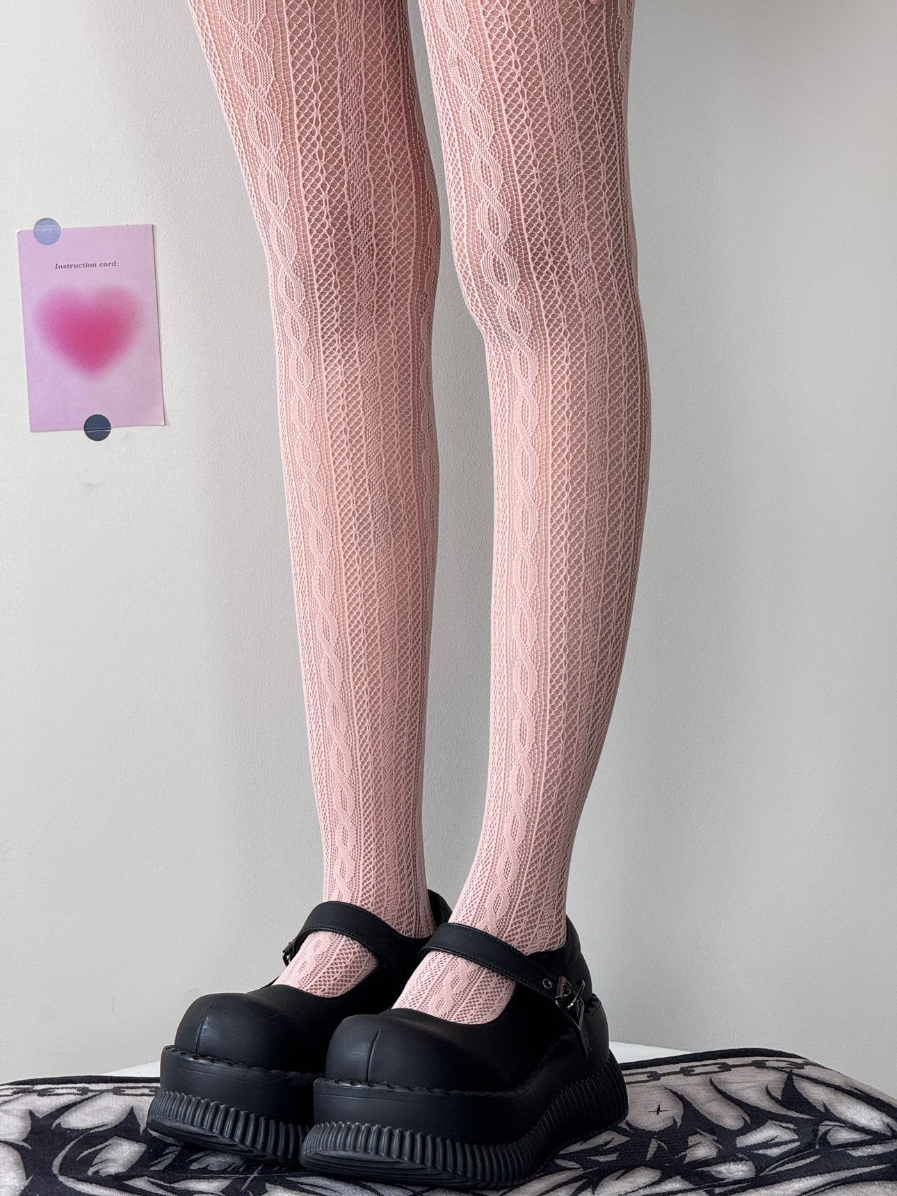 Y2K-Twisted-Fishnet-Pink-Tights