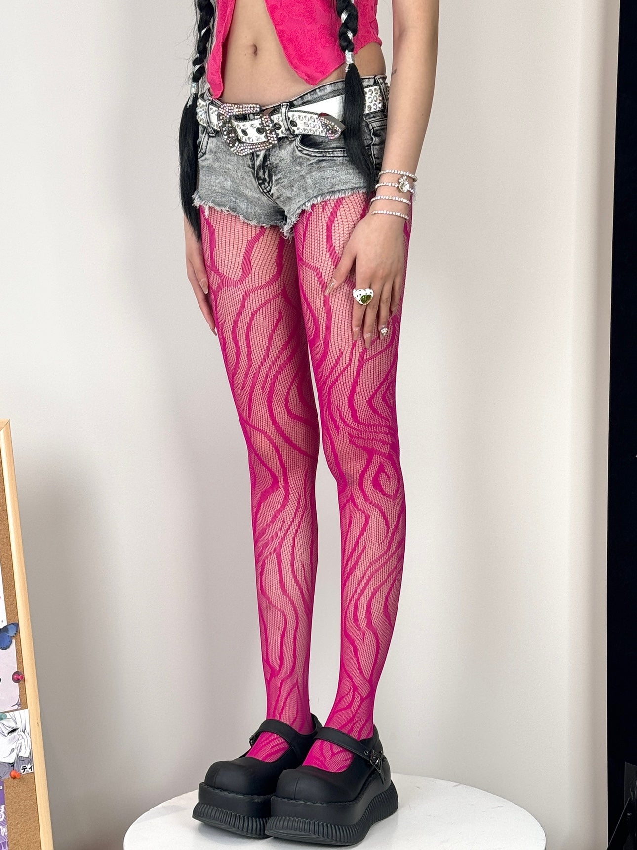 Zebra-Fishnet-Pink-Tights