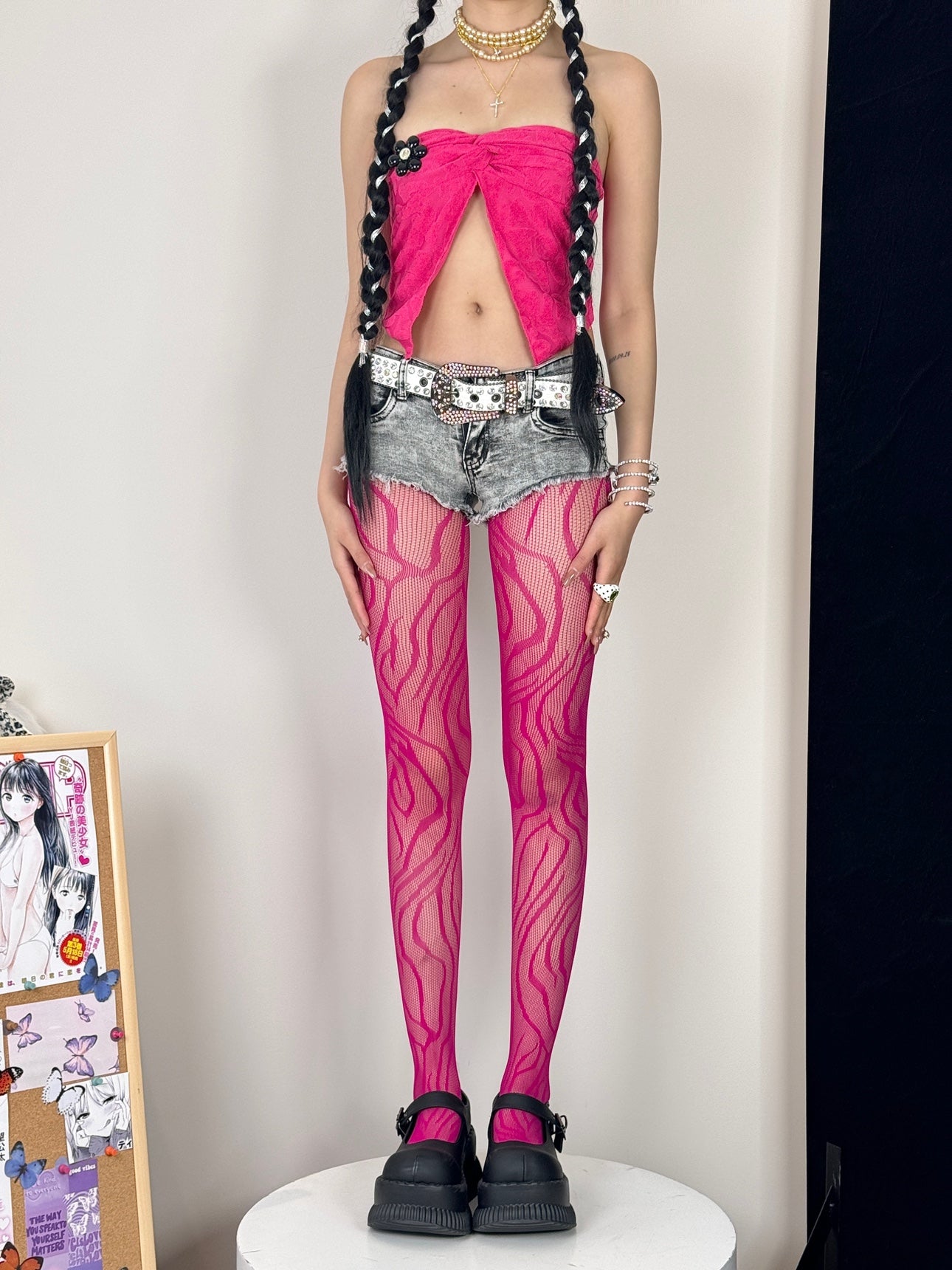 Zebra-Fishnet-Pink-Tights